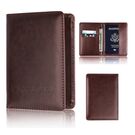 Обложка для паспорта, коричневая П1410