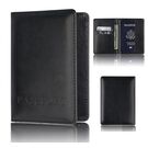 Обложка для паспорта, черная П1411