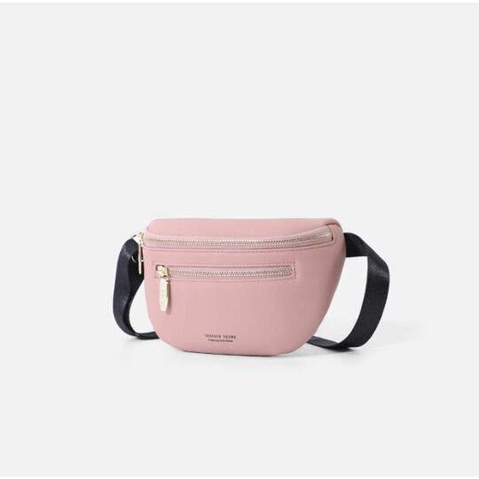 Жіноча поясна сумка, бананка Petrichor, бежева П1414