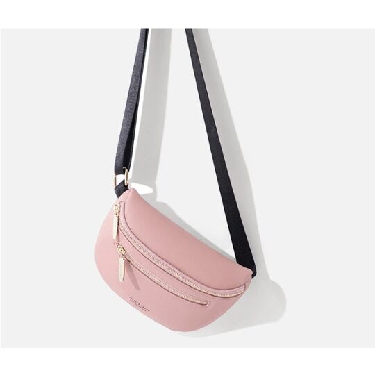 Женская поясная сумка, бананка Petrichor, зеленая П1415