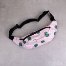 Сумка поясная, бананка, розовая П1419