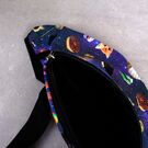 Сумка поясная, бананка, фиолетовая П1422