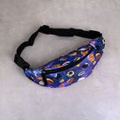 Сумка поясная, бананка, фиолетовая П1422