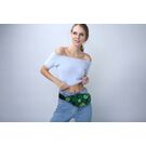 Сумка поясна, бананка, чорна П1427 Сумка поясна, бананка, чорна П1427