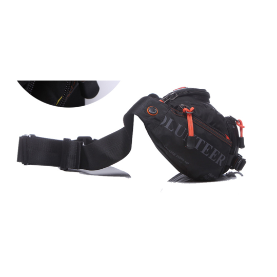 Сумка мужская на пояс, на плечо, зеленая П1429