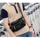 Сумка чоловіча на пояс, на плече, синя П1430