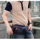 Сумка чоловіча на пояс, на плече, синя П1430