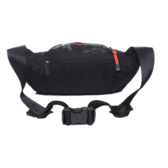 Сумка мужская на пояс, на плечо, черная П1431