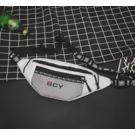 Женская поясная сумка, бананка, белая П1433