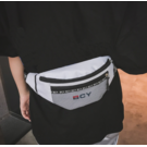 Женская поясная сумка, бананка, белая П1433