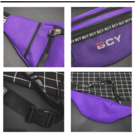 Женская поясная сумка, бананка, белая П1433