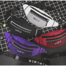 Женская поясная сумка, бананка, белая П1433