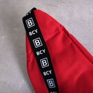 Женская поясная сумка, бананка, красная П1434 Женская поясная сумка, бананка, красная П1434