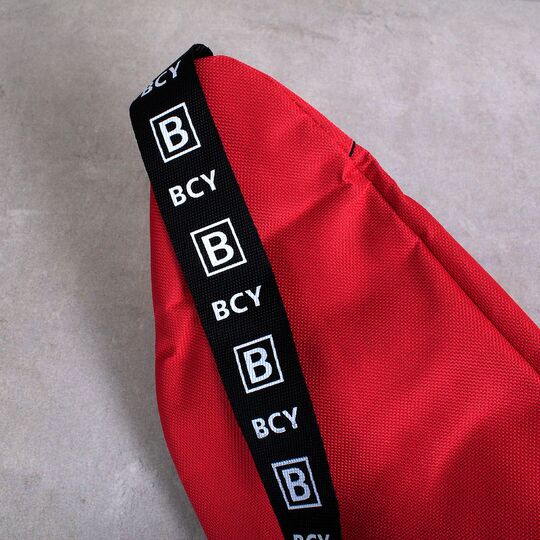 Женская поясная сумка, бананка, красная П1434 Женская поясная сумка, бананка, красная П1434