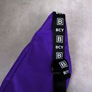 Женская поясная сумка, бананка, фиолетовая П1435