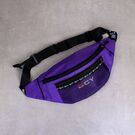 Женская поясная сумка, бананка, фиолетовая П1435 Женская поясная сумка, бананка, фиолетовая П1435