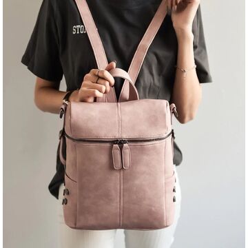 Женский рюкзак, розовый П0044