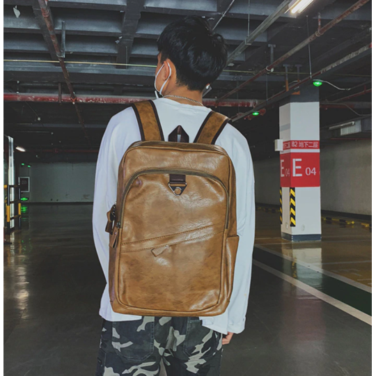 Мужской рюкзак Baellerry, коричневый П1443