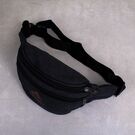 Сумка поясная, бананка, черная П1449