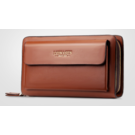 Мужская барсетка LEINASEN, коричневая П1451 Мужская барсетка LEINASEN, коричневая П1451