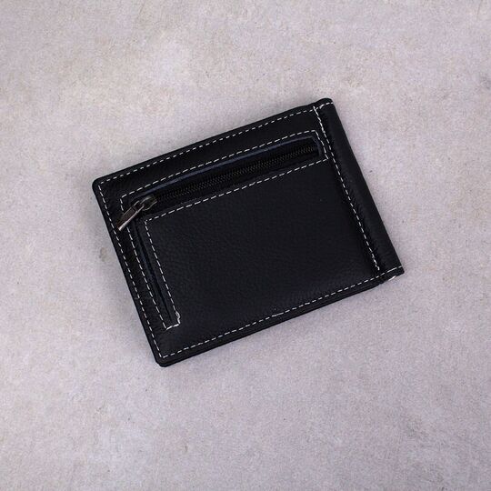 Зажим для денег, кошелек GUBINTU, черный П1452