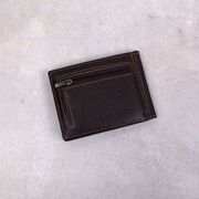 Затиск для грошей, гаманець GUBINTU, коричневий П1453
