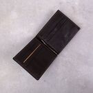 Затиск для грошей, гаманець GUBINTU, коричневий П1453