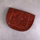 Женская поясная сумка, бананка, коричневая П1463