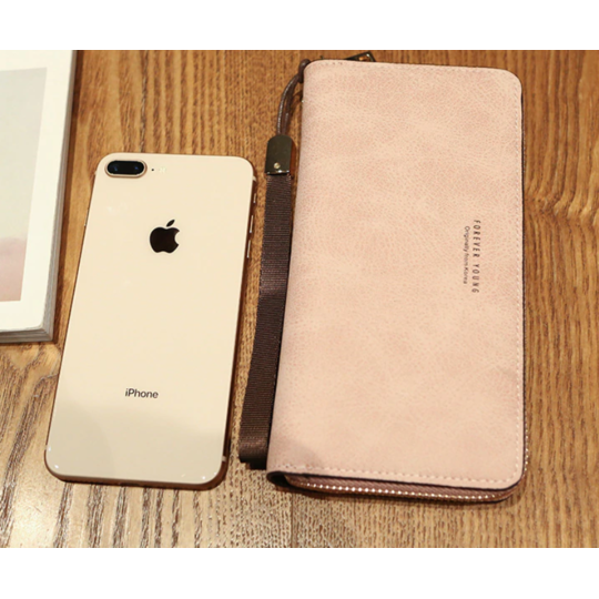 Жіночий гаманець, сірий П1477