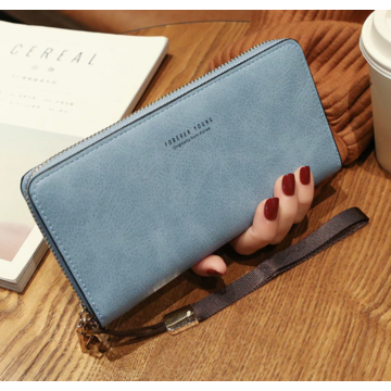 Жіночий гаманець, синій П1480