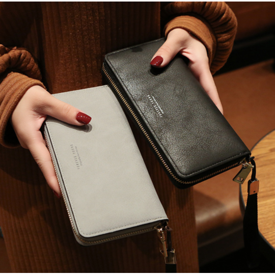 Жіночий гаманець, чорний П1481