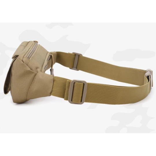 Сумка поясна, бананка, хакі П1482
