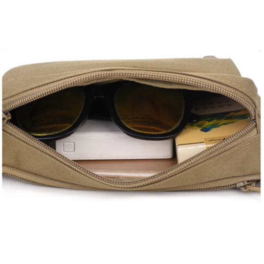 Сумка поясна, бананка, хакі П1482