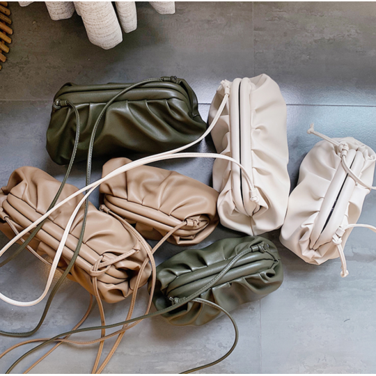 Сумка женская, клатч LEFTSIDE меньшая, белая П1484