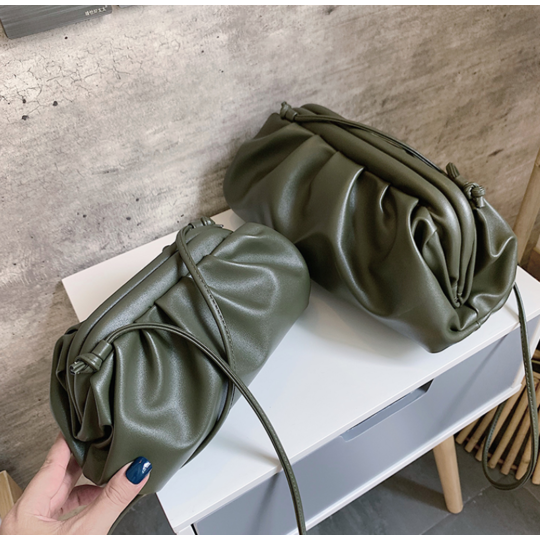 Сумка жіноча, клатч LEFTSIDE менша, зелена П1486