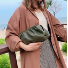 Сумка жіноча, клатч LEFTSIDE менша, зелена П1486