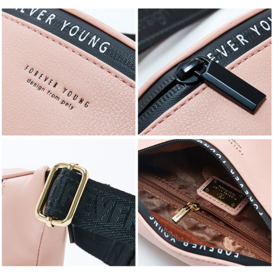 Поясна сумка, бананка Pierre Loues, червона П1490