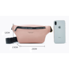 Поясна сумка, бананка Pierre Loues, червона П1490