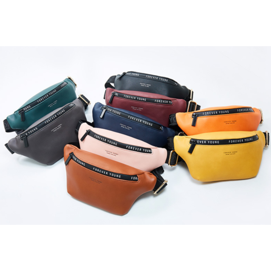 Поясна сумка, бананка Pierre Loues, червона П1490