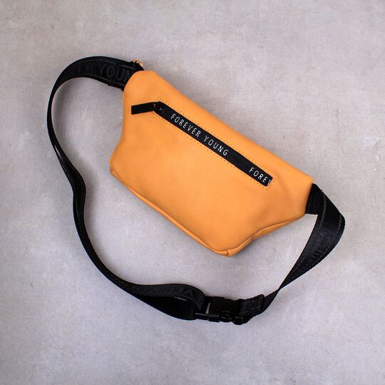 Поясная сумка, бананка Pierre Loues, желтая П1492