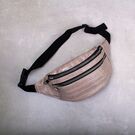 Жіноча сумка на пояс, бананка RAVIDINO, бежева П1497