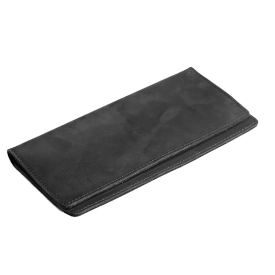 Чоловічий гаманець, портмоне SIMLINE, чорний П1500
