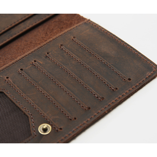 Мужской кошелек, портмоне SIMLINE, черный П1500