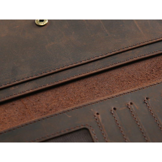 Мужской кошелек, портмоне SIMLINE, черный П1500