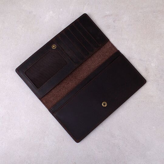 Гаманець чоловічий, портмоне SIMLINE, коричневий П1501