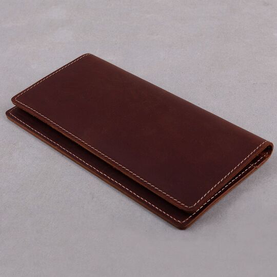 Кошелек мужской, портмоне SIMLINE, коричневый П1502