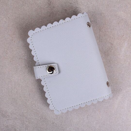 Визитница, картхолдер голубая П1506