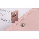 Визитница, картхолдер розовая П1515