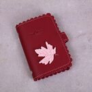 Візитниця, Картхолдер червона П1516