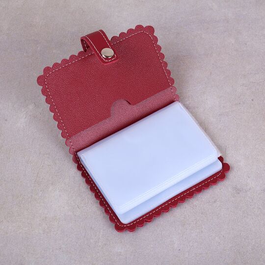 Візитниця, Картхолдер червона П1516